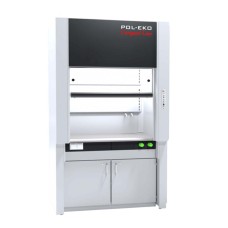 Fume Hood Cabinet (4 Feet) Airflow [m3/h]: 600…950 Stainless steel EN 1.4404 Q-Dynamic DCL-1200 Pol-Eko Poland